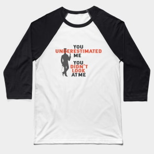 Arsène Lupin You underestimated me You didn't look at me Baseball T-Shirt